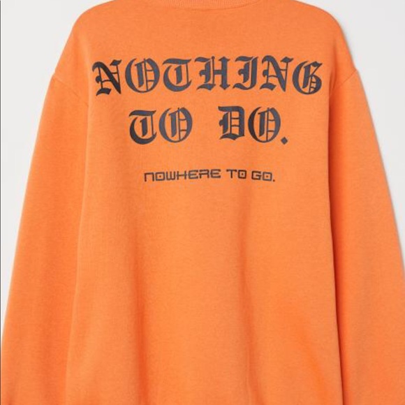 Orange sweater (MAKE AN OFFER) - Picture 2 of 5